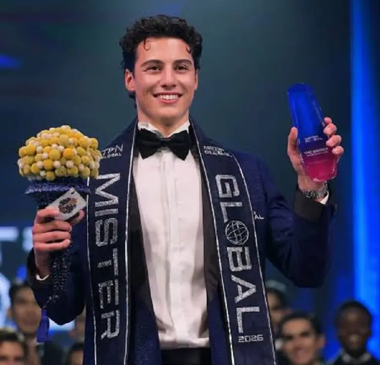 Dilhan Divrikli, se coronó ganador del Mister Global 2026,