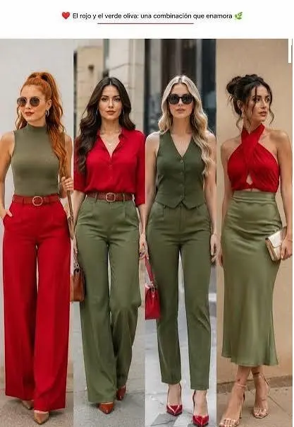Un color, diferentes estilos y creaciones para brillar