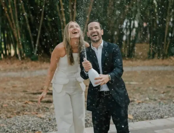 Carlos Durán y Zoe Roberta contraen matrimonio