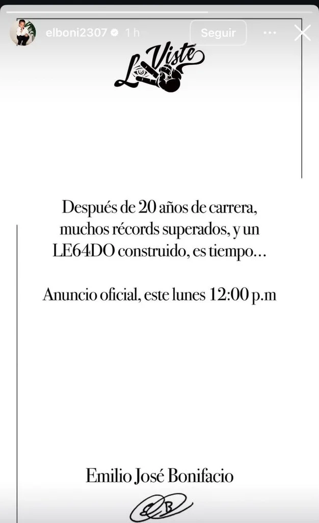 “Es tiempo…”: el enigmático mensaje que inquieta a los fanáticos del beisbolista Emilio Bonifacio
