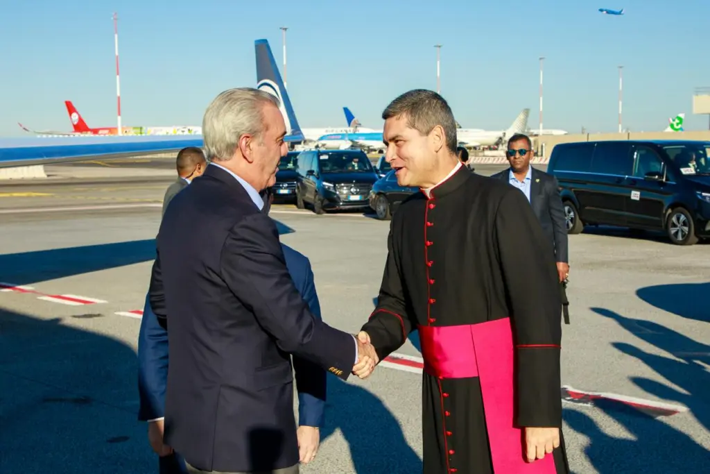 Visita del presidente Luis Abinader a Roma