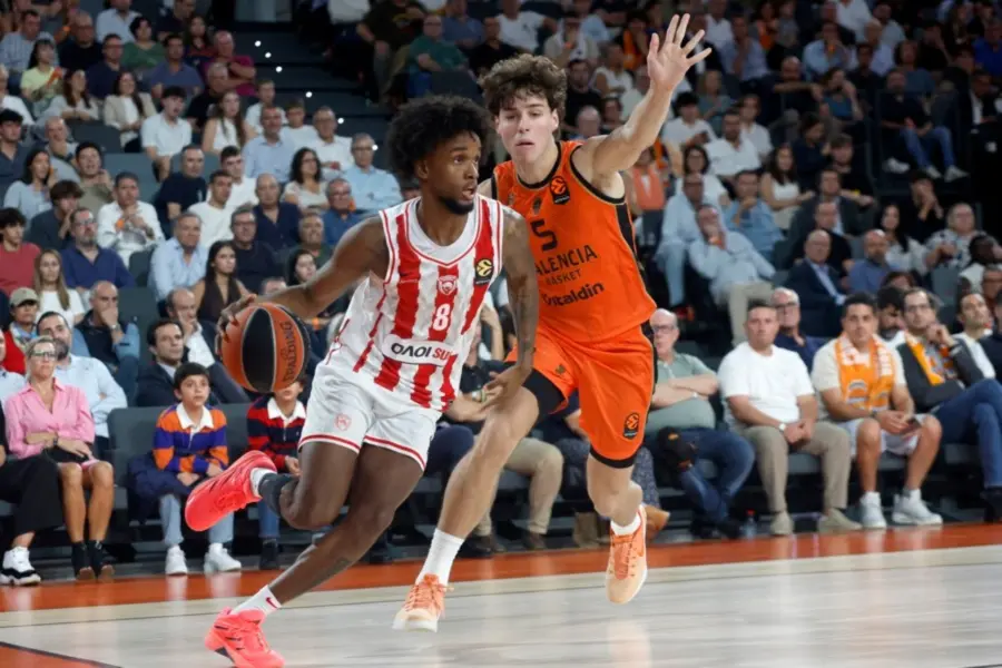 El jugador de Olympiakos, Jean Montero