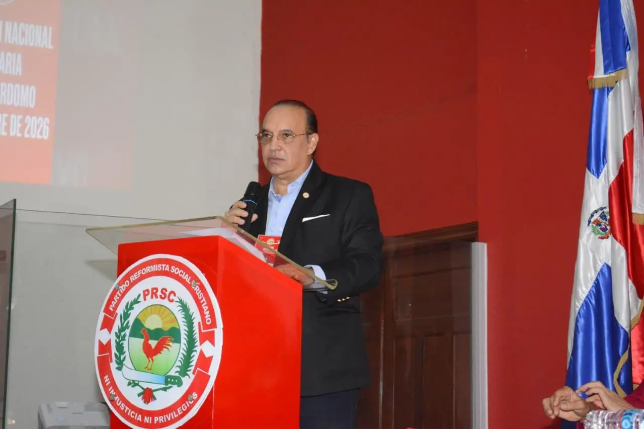 Quique Antún es reelegido presidente del PRSC para el período 2026-2030