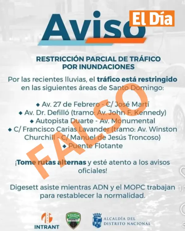 comunicado falso