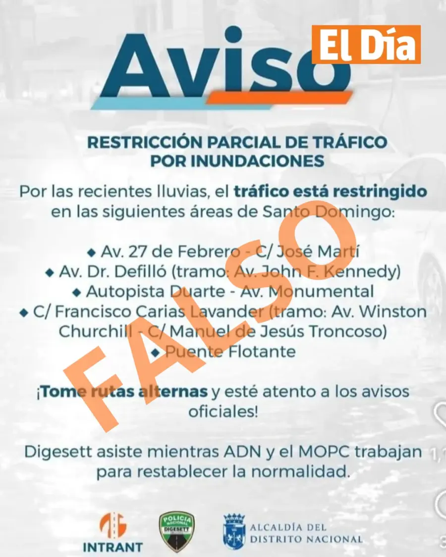 comunicado falso