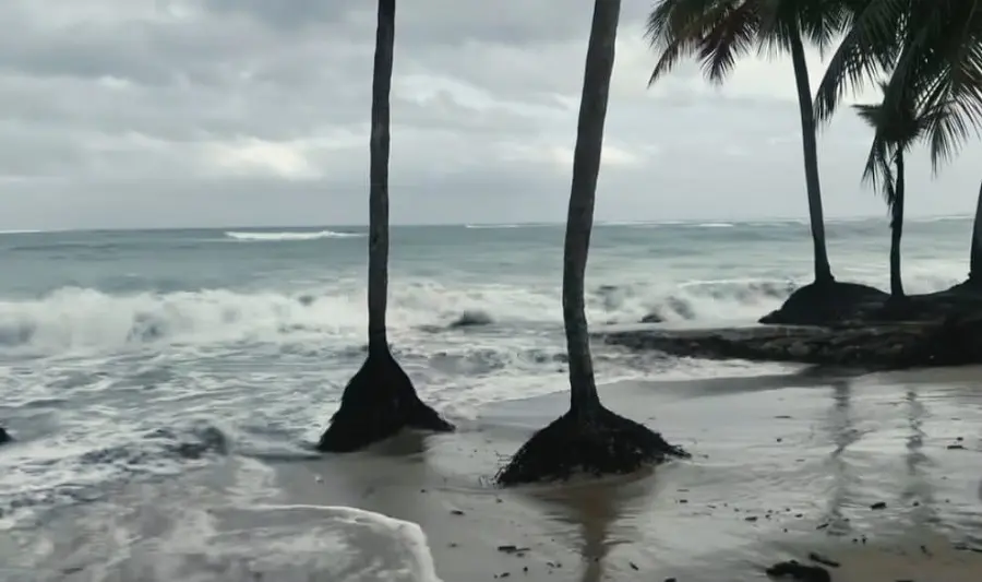Continúan oleajes anormales en litoral costero de Puerto Plata/Fuente externa