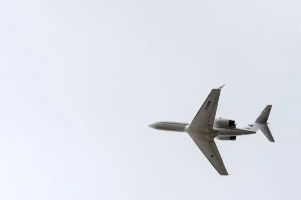 Imagen de archivo de un avión Gulfstream 4SP. EFE/EPA/Martial Trezzini