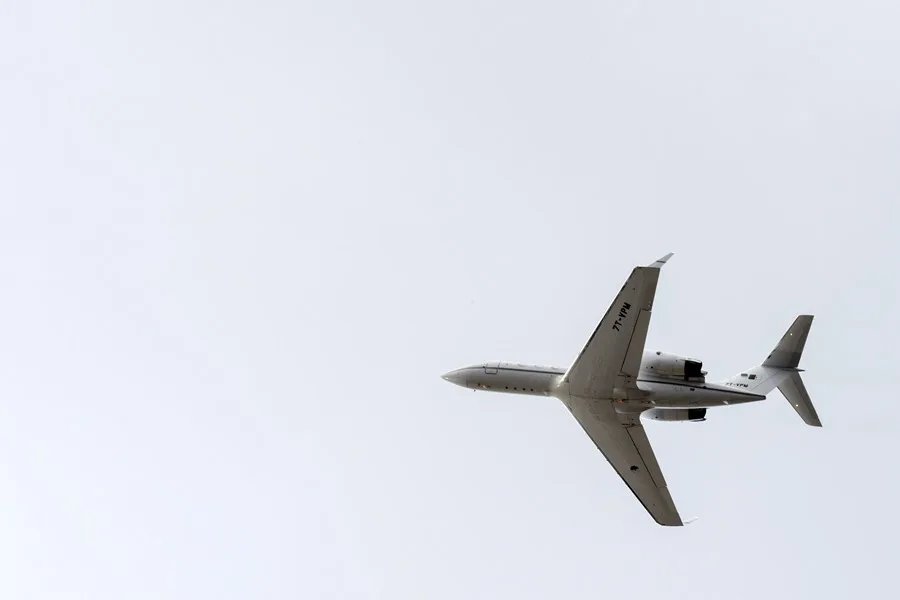 Imagen de archivo de un avión Gulfstream 4SP. EFE/EPA/Martial Trezzini