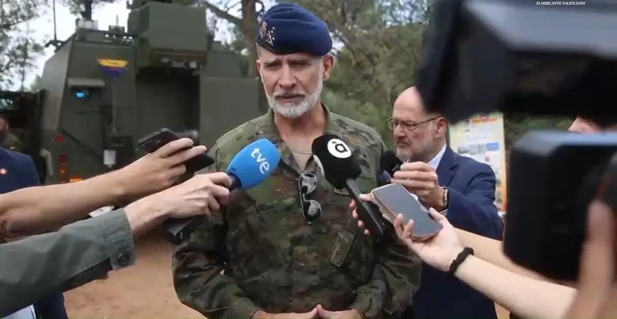 El rey Felipe VI se comunica con el presidente de Castilla-La Mancha tras accidente ferroviario en Urda