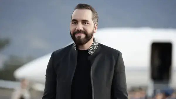 presidente de El Salvador, Nayib Bukele.