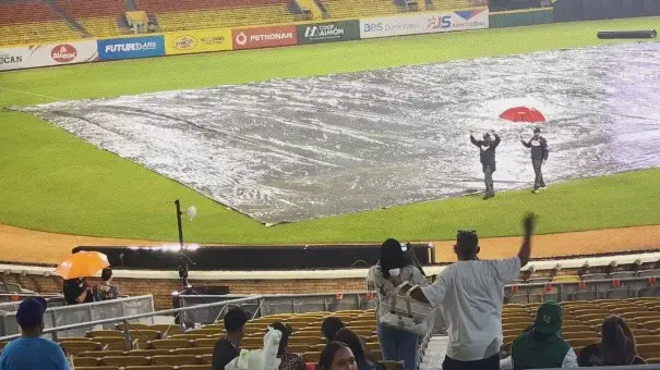 Lluvias, Estadio Cibao