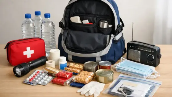 mochila de emergencia