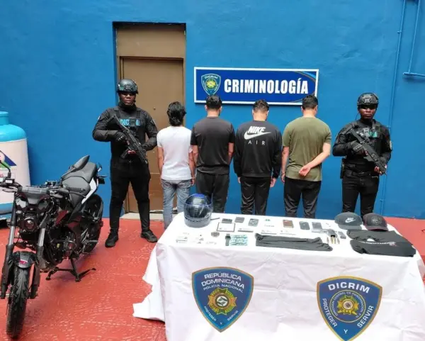 Colombiano apresados