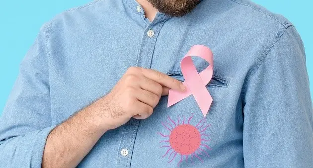 cáncer de mama también afecta a los hombres
