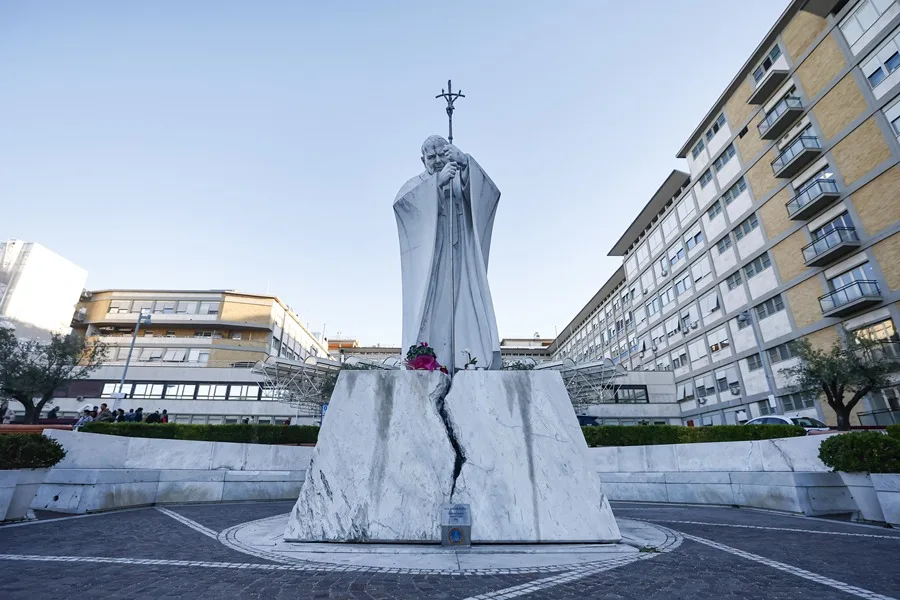 Vista del hospital Gemelli en Roma. EFE/EPA/Angelo Carconi