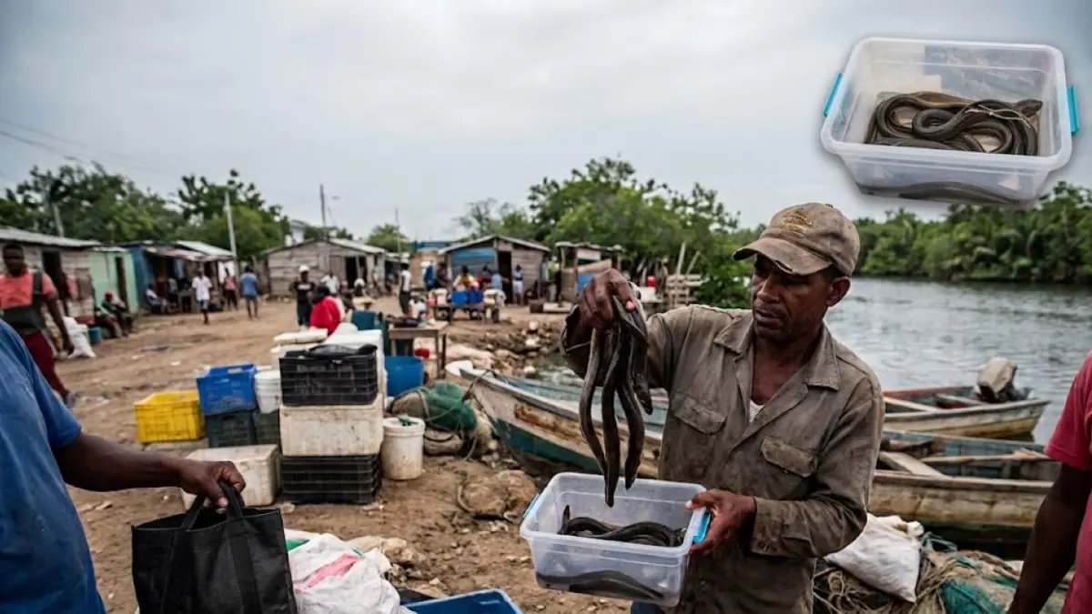 El negocio de las angulas: cuestan hasta US$5,000 el kilo y vinculan a dominicanos con contrabando en Haití