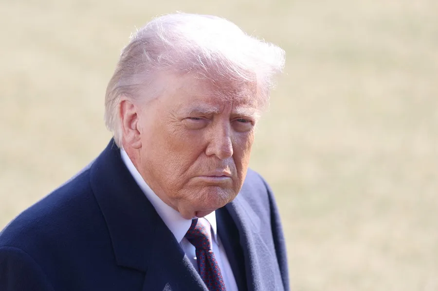 Fotografía de archivo del presidente de Estados Unidos, Donald Trump. EFE/ Octavio Guzmán