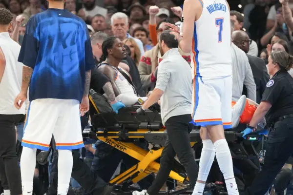 Los Thunder pierden a Jalen Williams por una grave lesión en la pierna